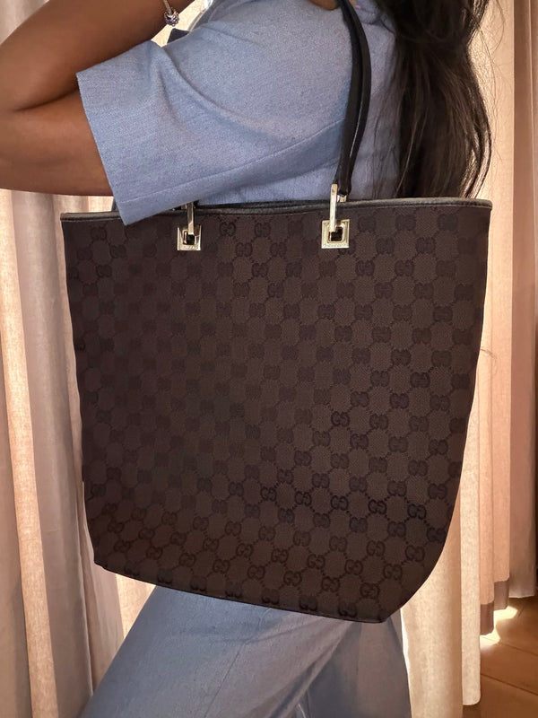Gucci Canvas tote bag