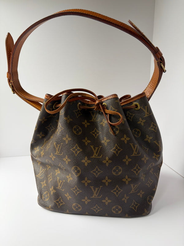 Louis Vuitton Petit Noé Monogram Canvas