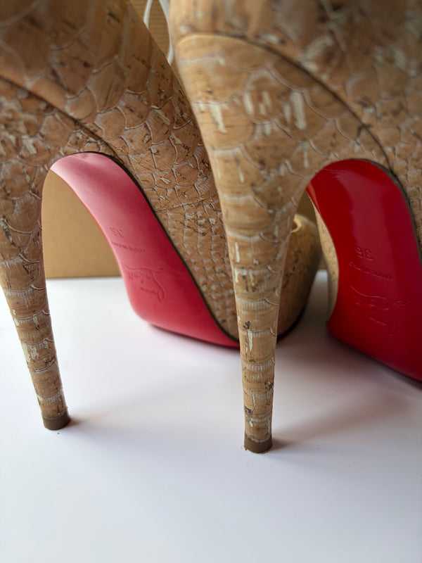 Christian Louboutin Vendome 120 Liège Embossé