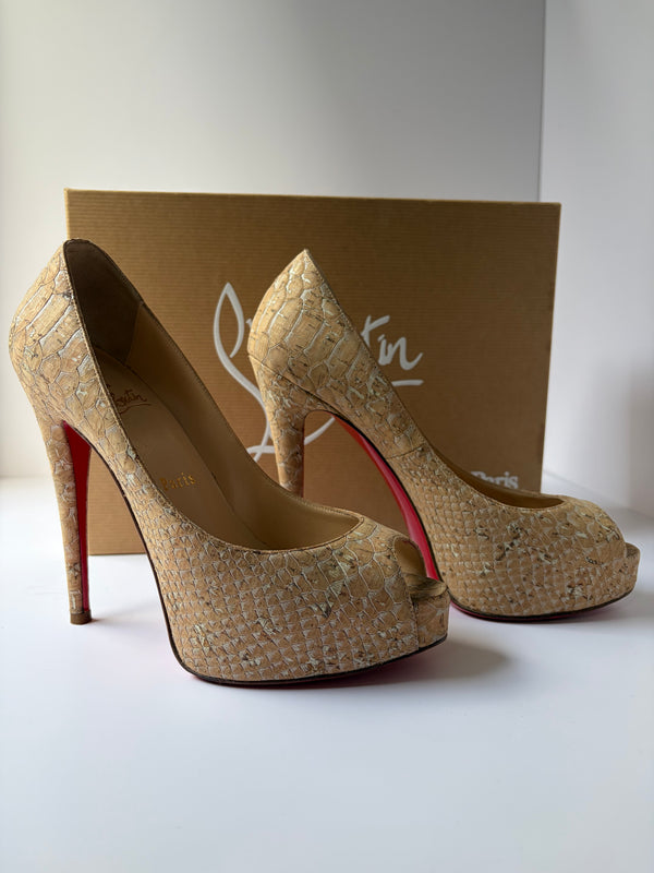 Christian Louboutin Vendome 120 Liège Embossé