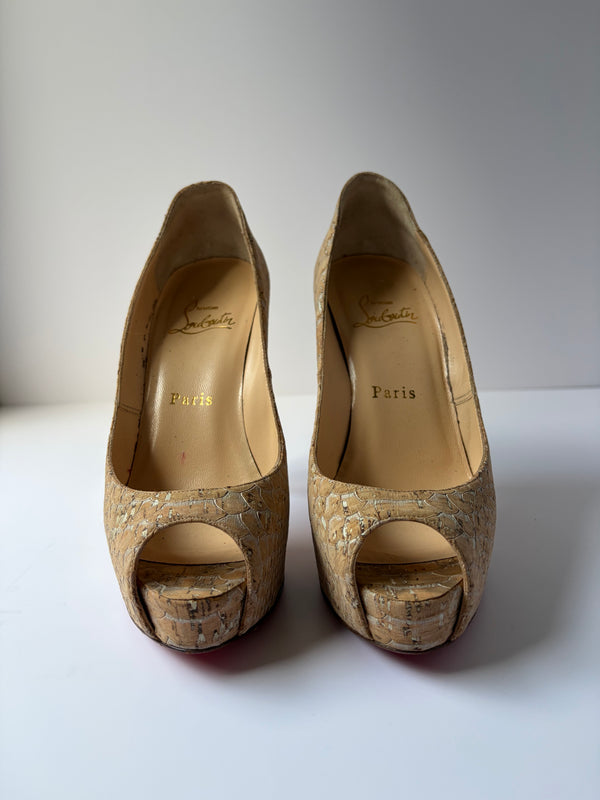 Christian Louboutin Vendome 120 Liège Embossé