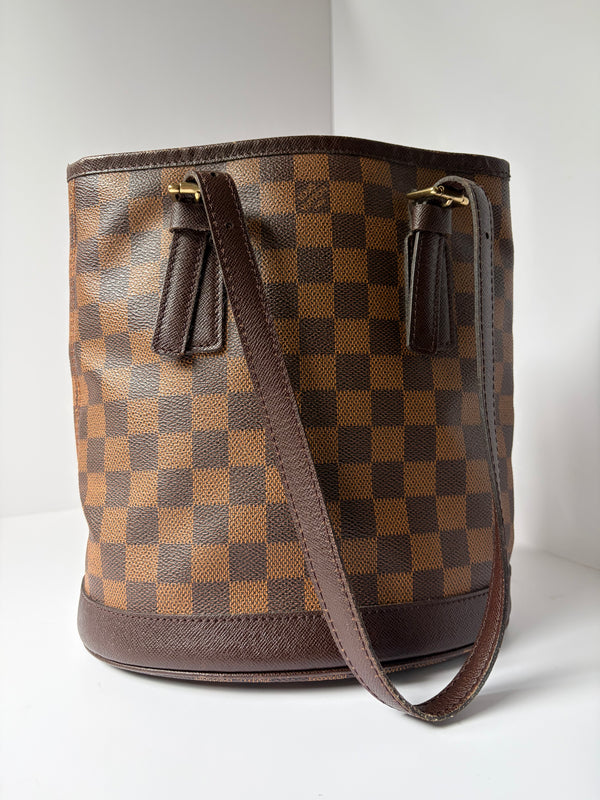 Louis Vuitton Marais Bucket Bag PM – Damier Ebene