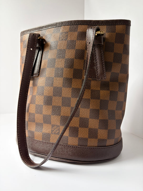 Louis Vuitton Marais Bucket Bag PM – Damier Ebene