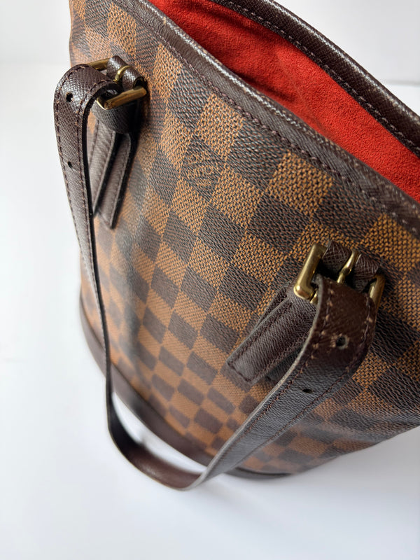 Louis Vuitton Marais Bucket Bag PM – Damier Ebene